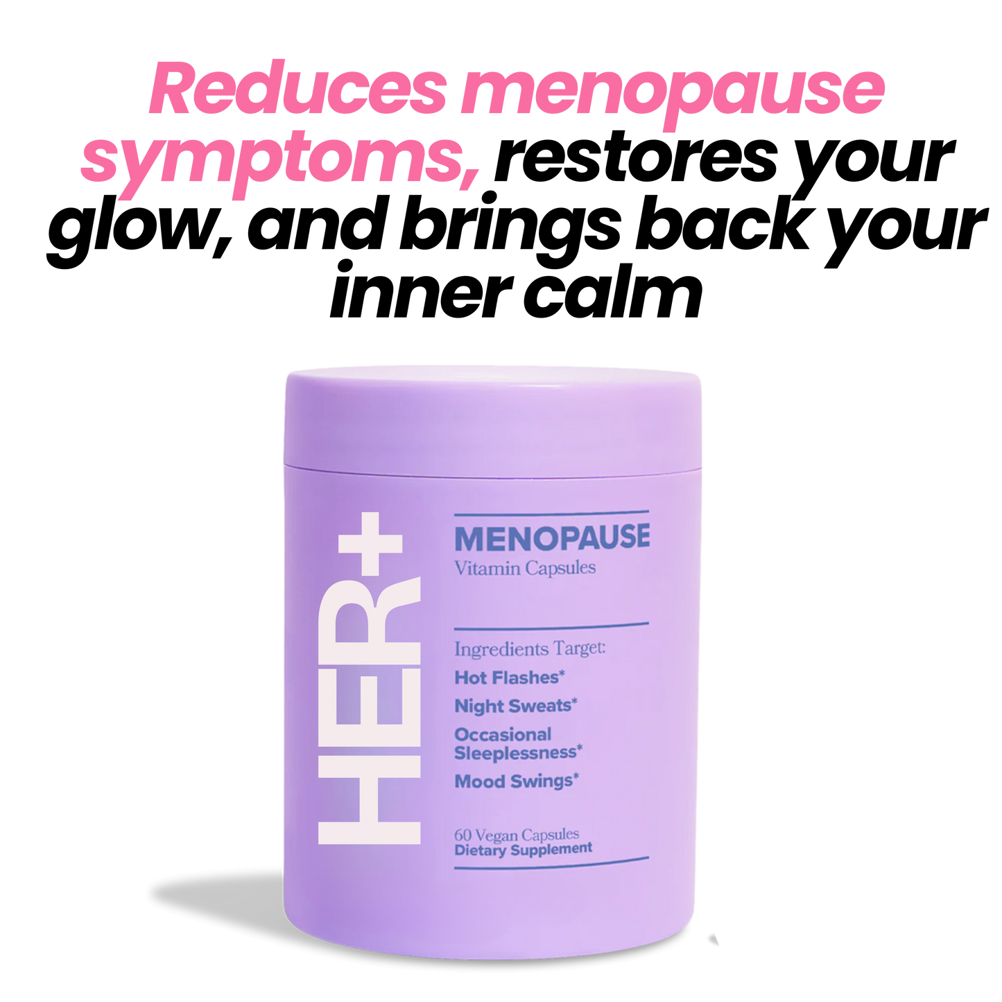 Menopause Relief Gummies – Balance, Calm & Glow