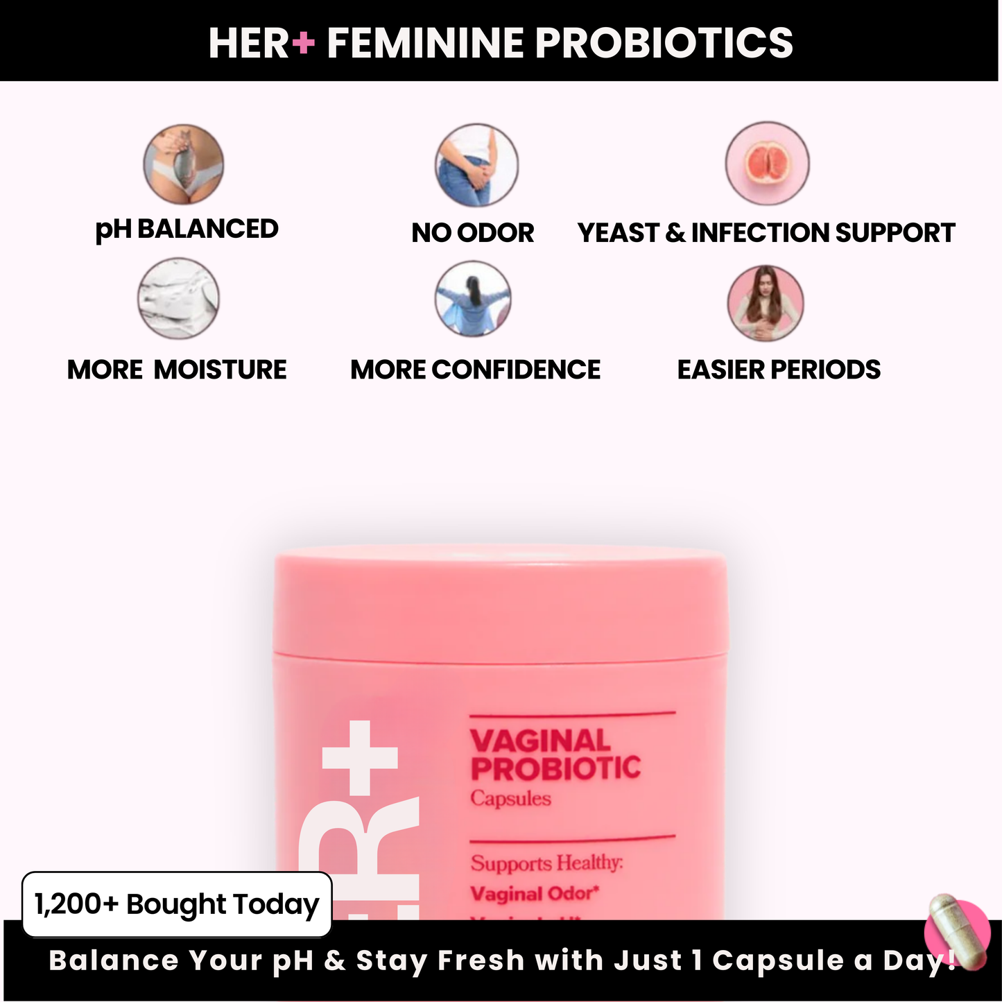 V-Probiotic for Healthy Odor & pH