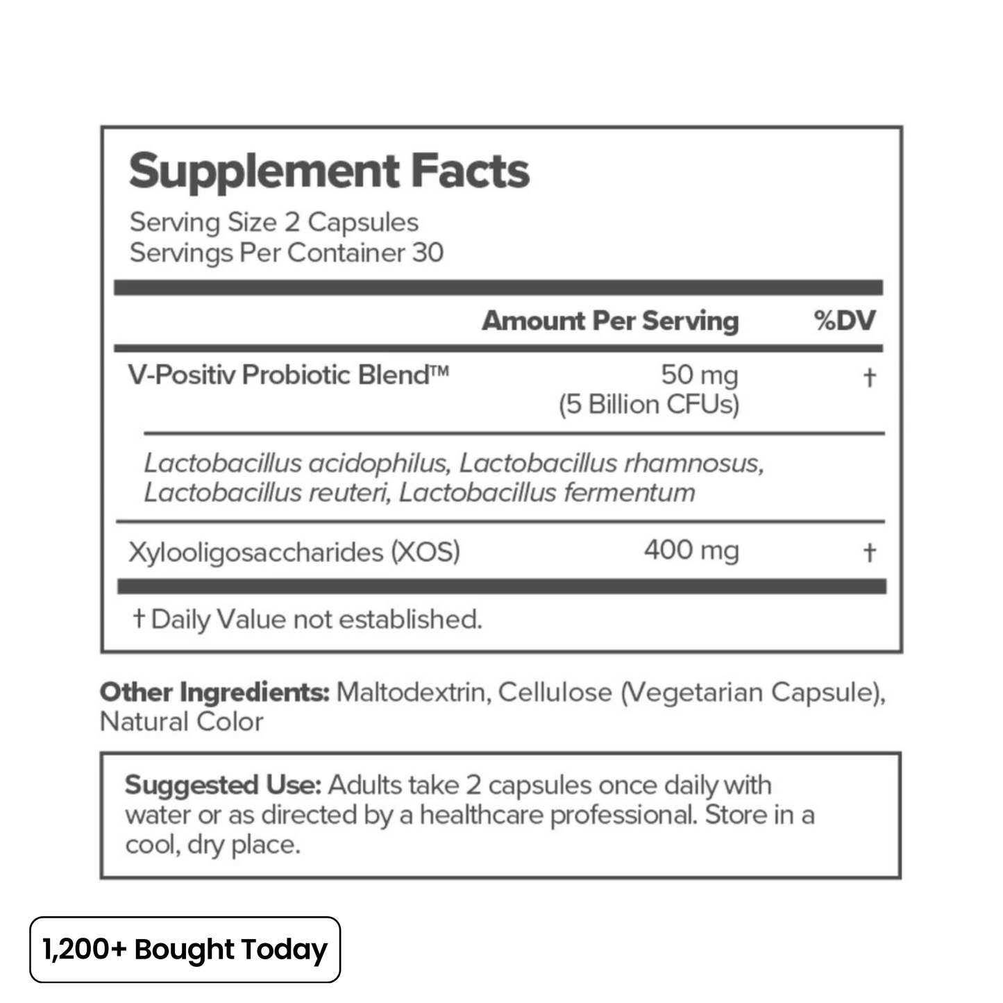 V-Probiotic for Healthy Odor & pH
